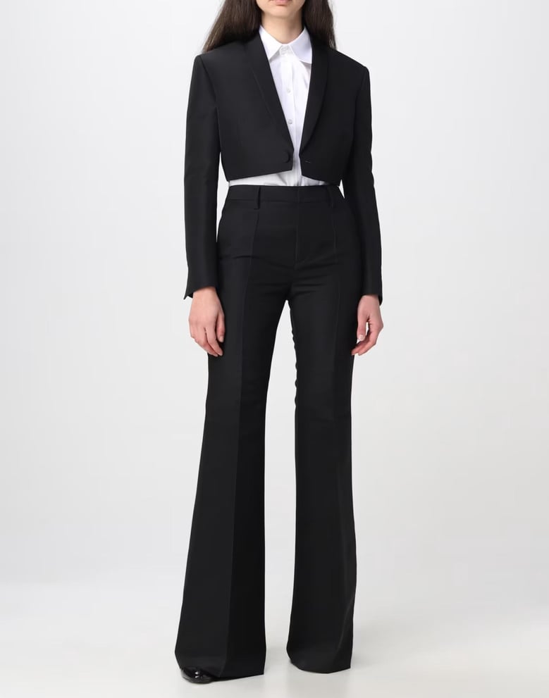 spencer cropped blazer by Selfnex