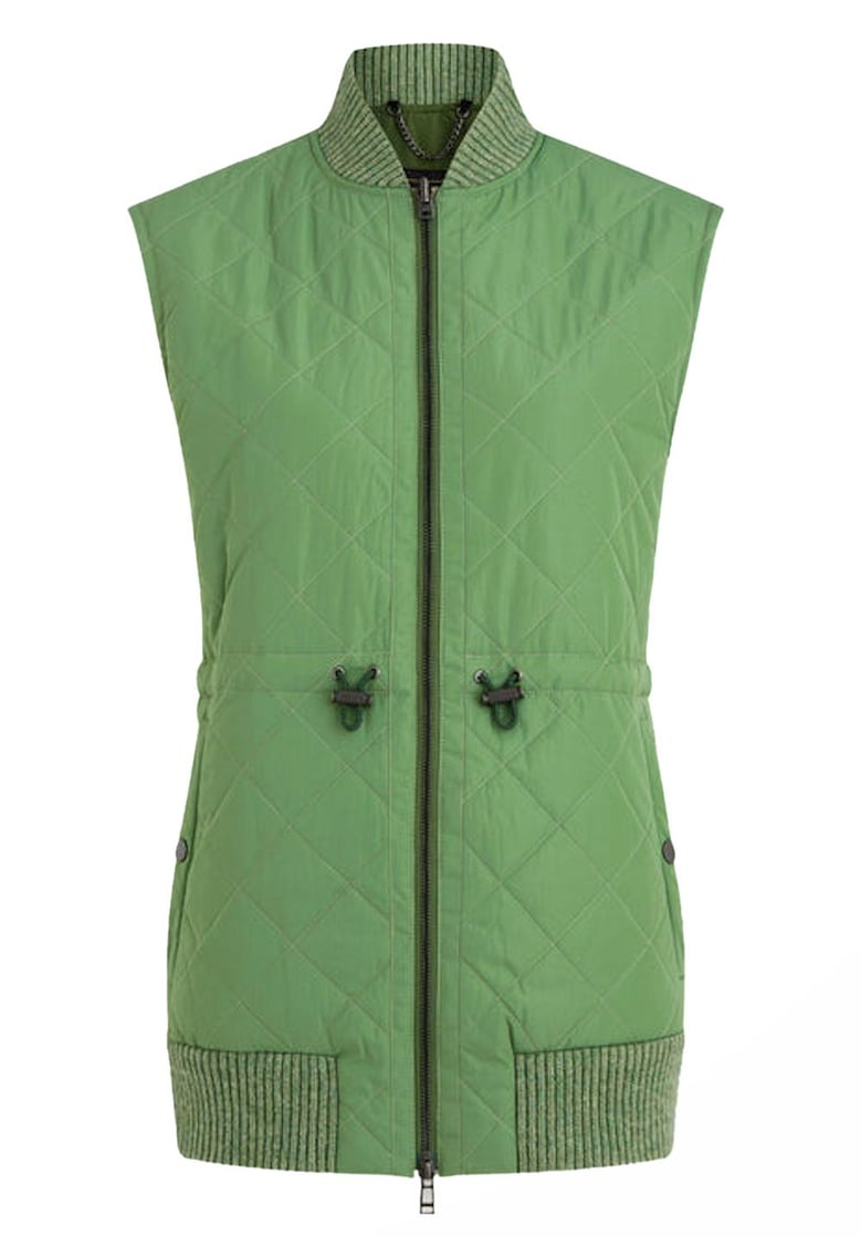 delancy quilted vest jacket by Selfnex