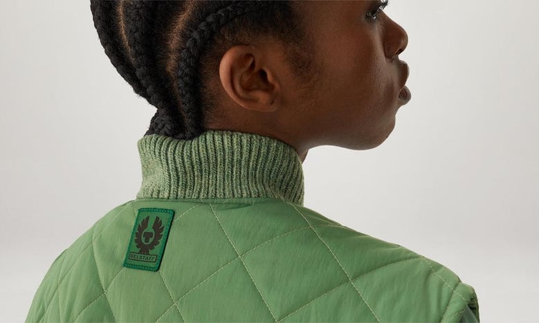 delancy quilted vest jacket by Selfnex