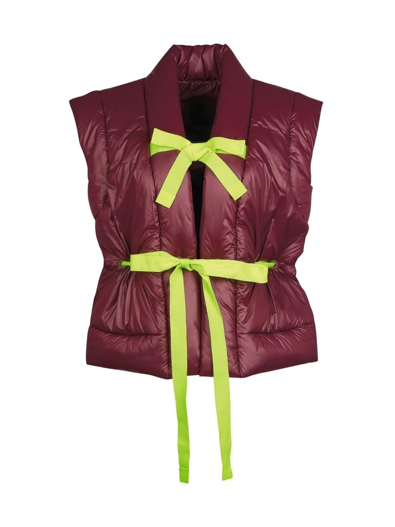 x roksanda arna shine gilet jacket by Selfnex