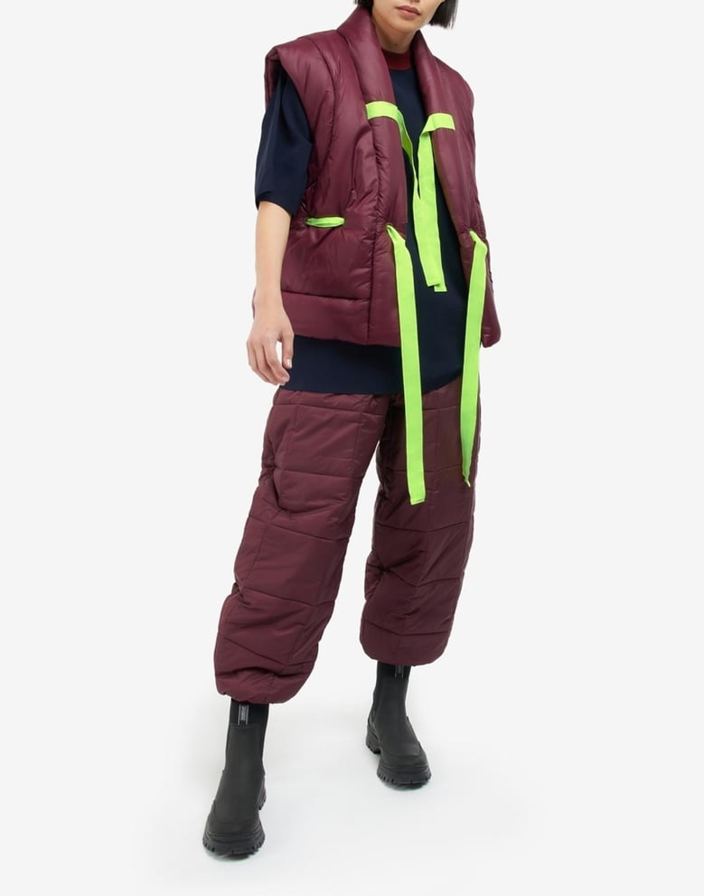 x roksanda arna shine gilet jacket by Selfnex