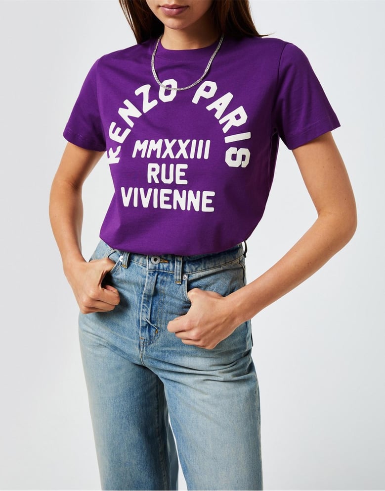 rue vivienne logo t-shirt by Selfnex