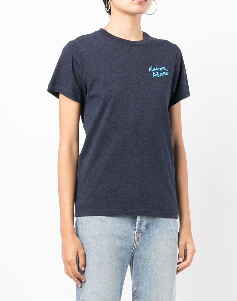 mini handwriting logo t-shirt by Selfnex