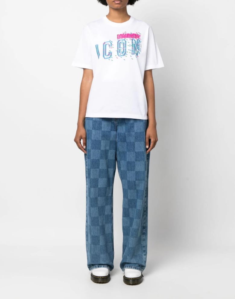 icon print logo t-shirt by Selfnex