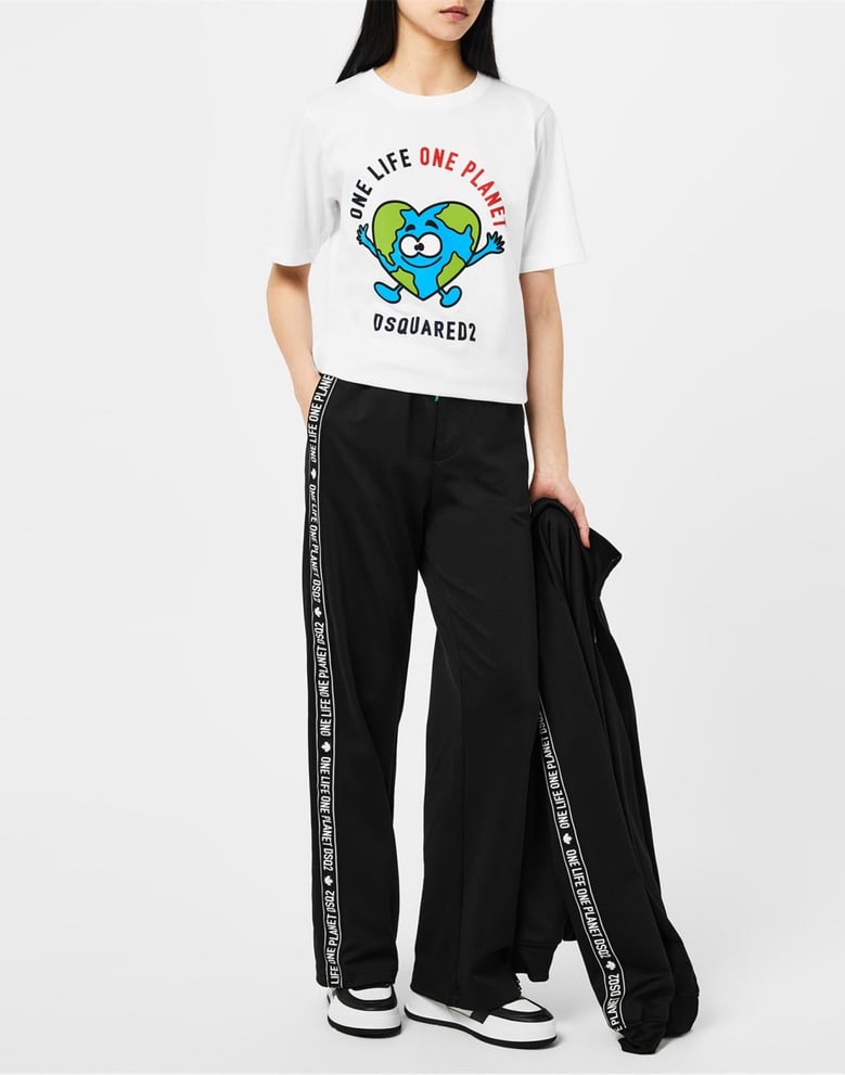 buddy earth logo t-shirt by Selfnex