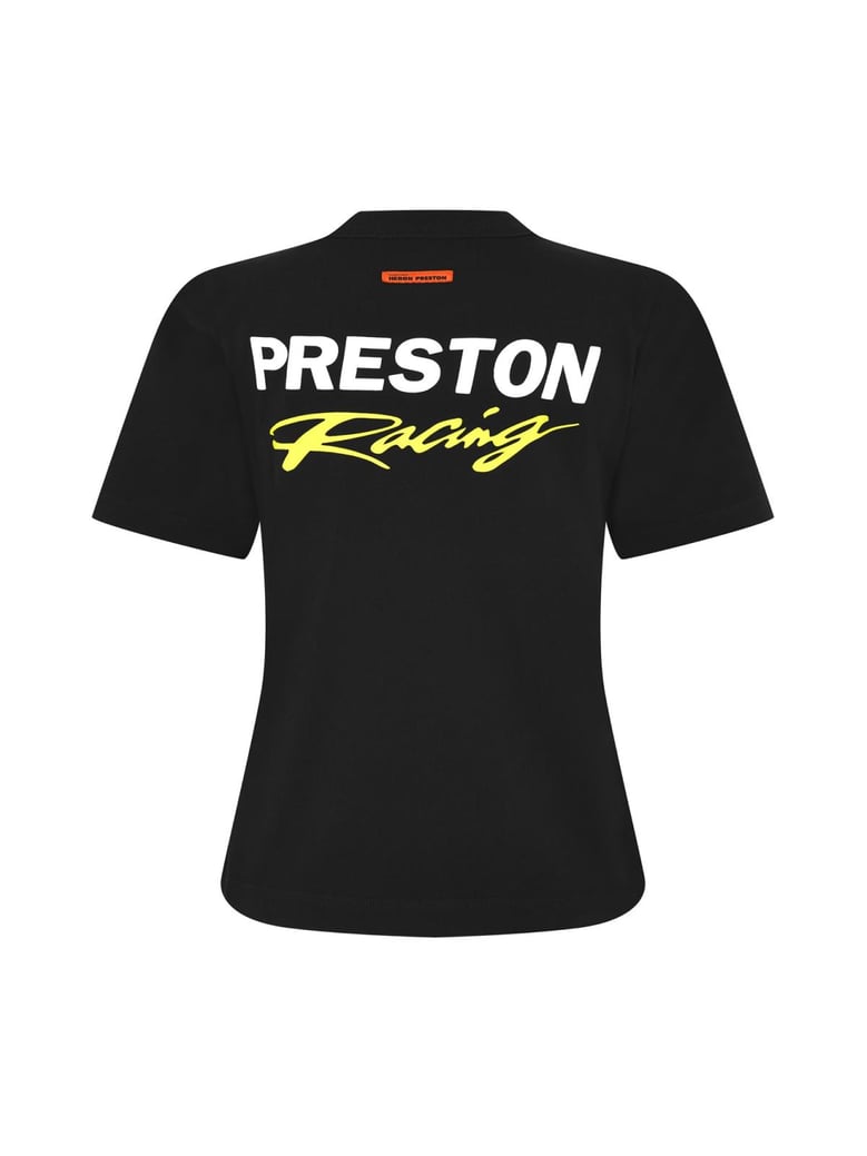 preston racing logo t-shirt by Selfnex