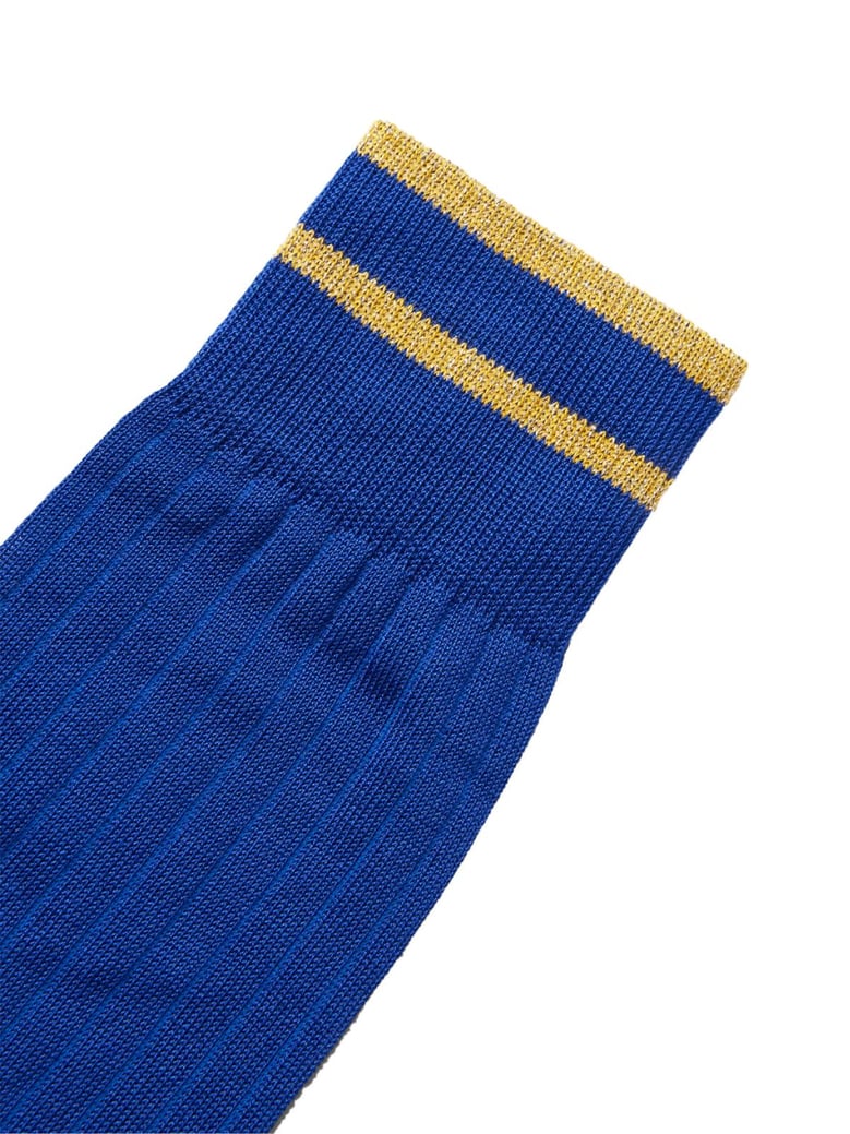 logo intarsia socks by Selfnex