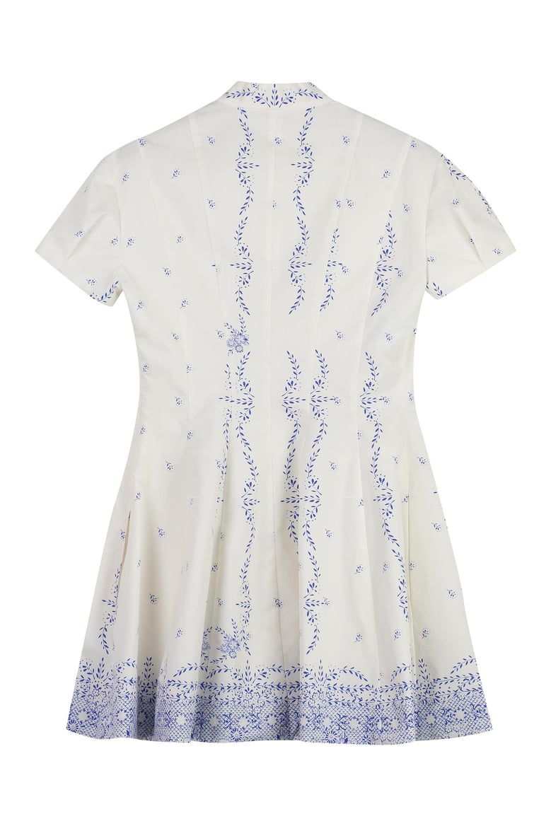 poplin mini dress by Selfnex