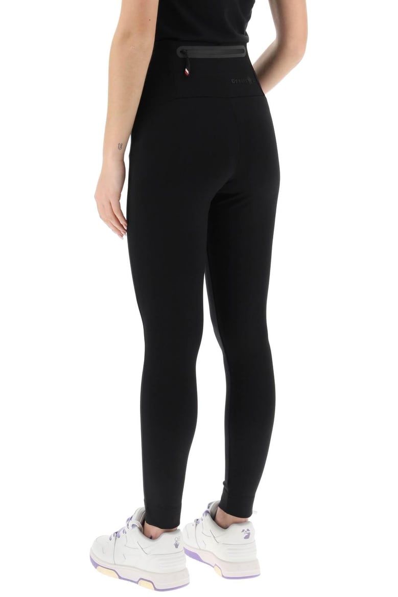 moncler grenoble collection black leggings by Selfnex