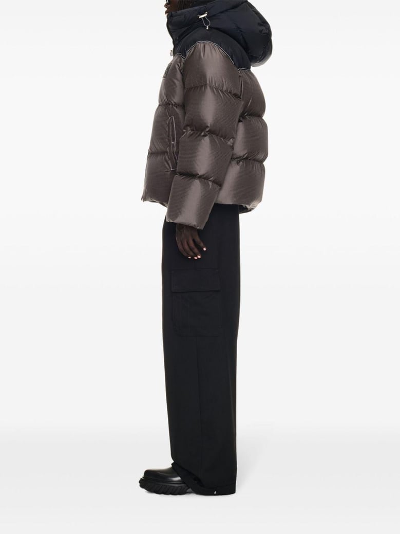 patch down jacket by Selfnex