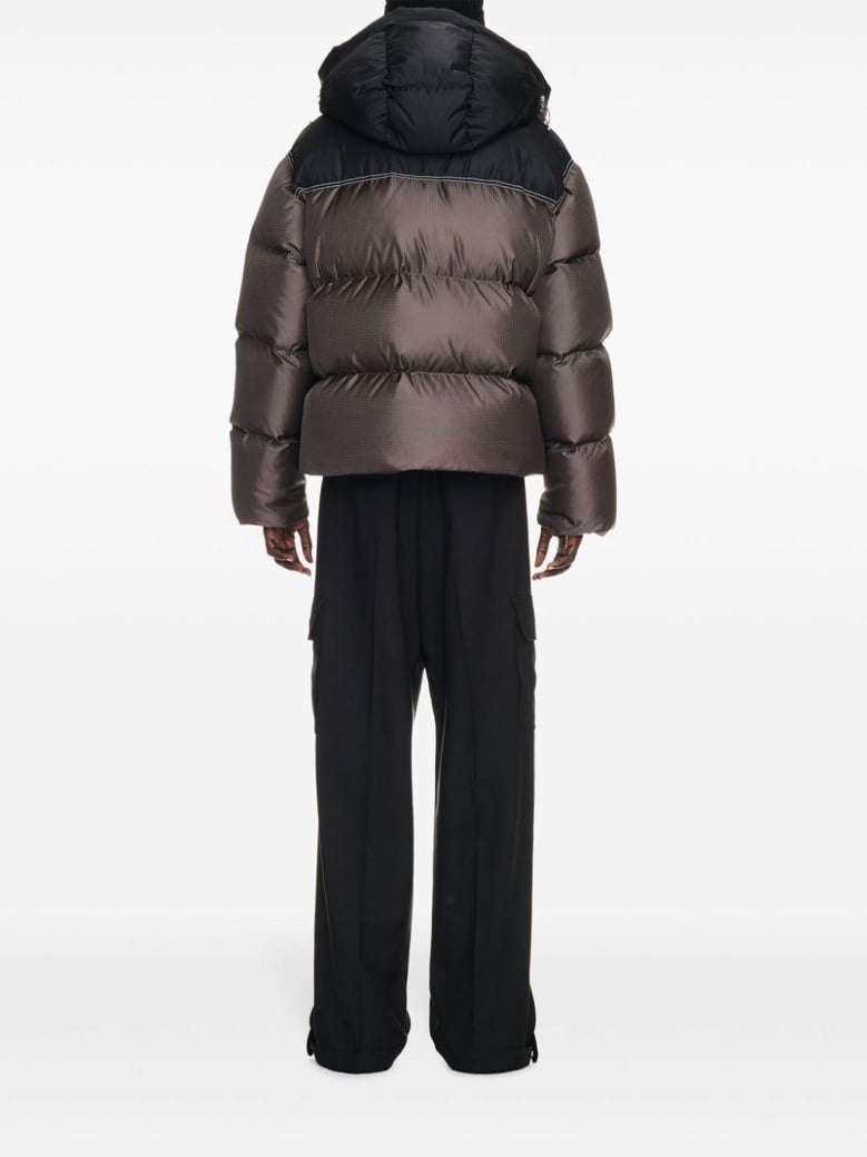 patch down jacket by Selfnex