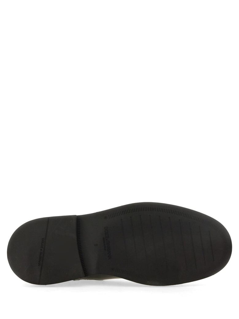brushed leather boot by Selfnex