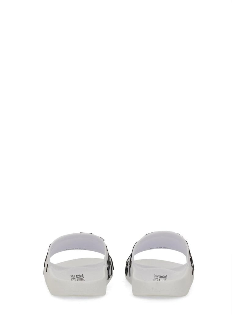 slide sandal with logo by Selfnex