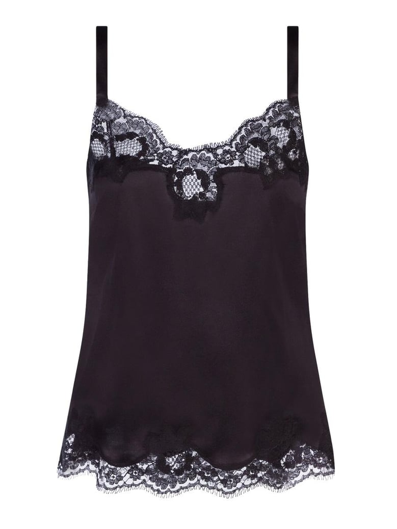 satin lingerie top by Selfnex