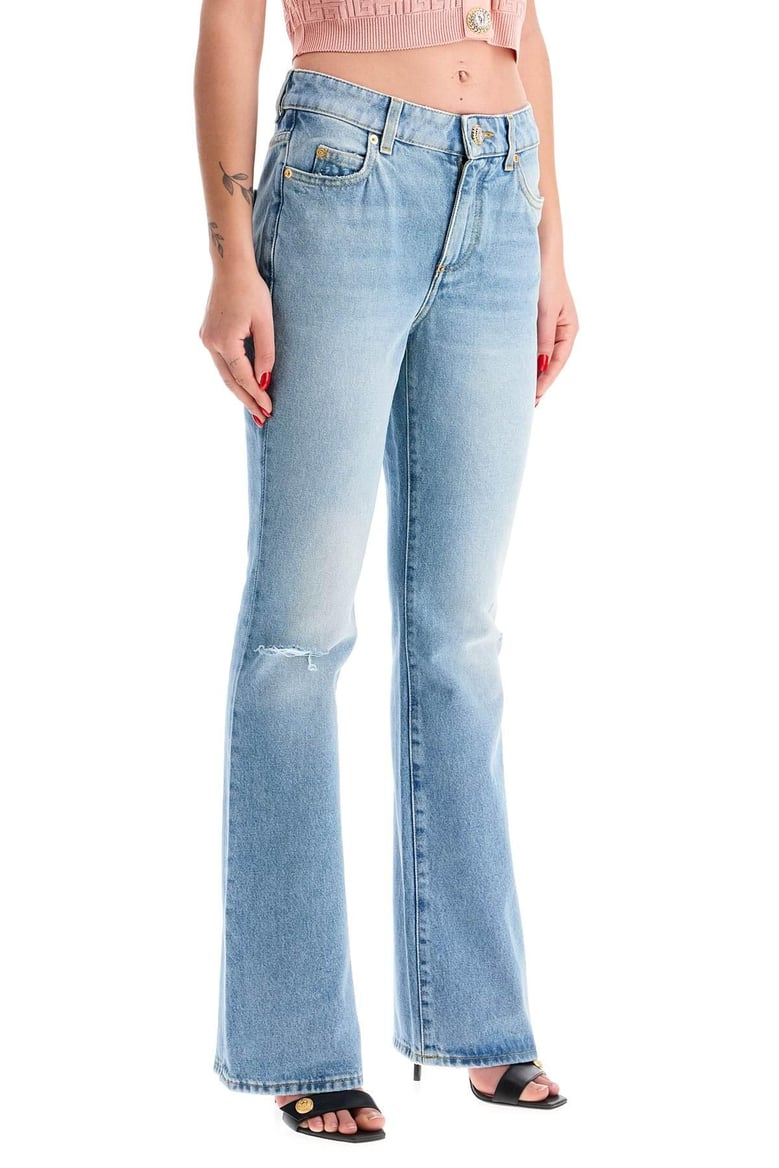 flare fit jeans by Selfnex
