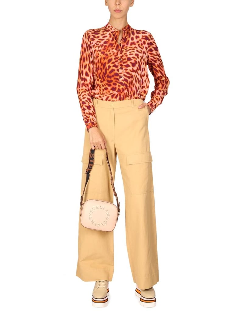 wide leg cargo pants by Selfnex