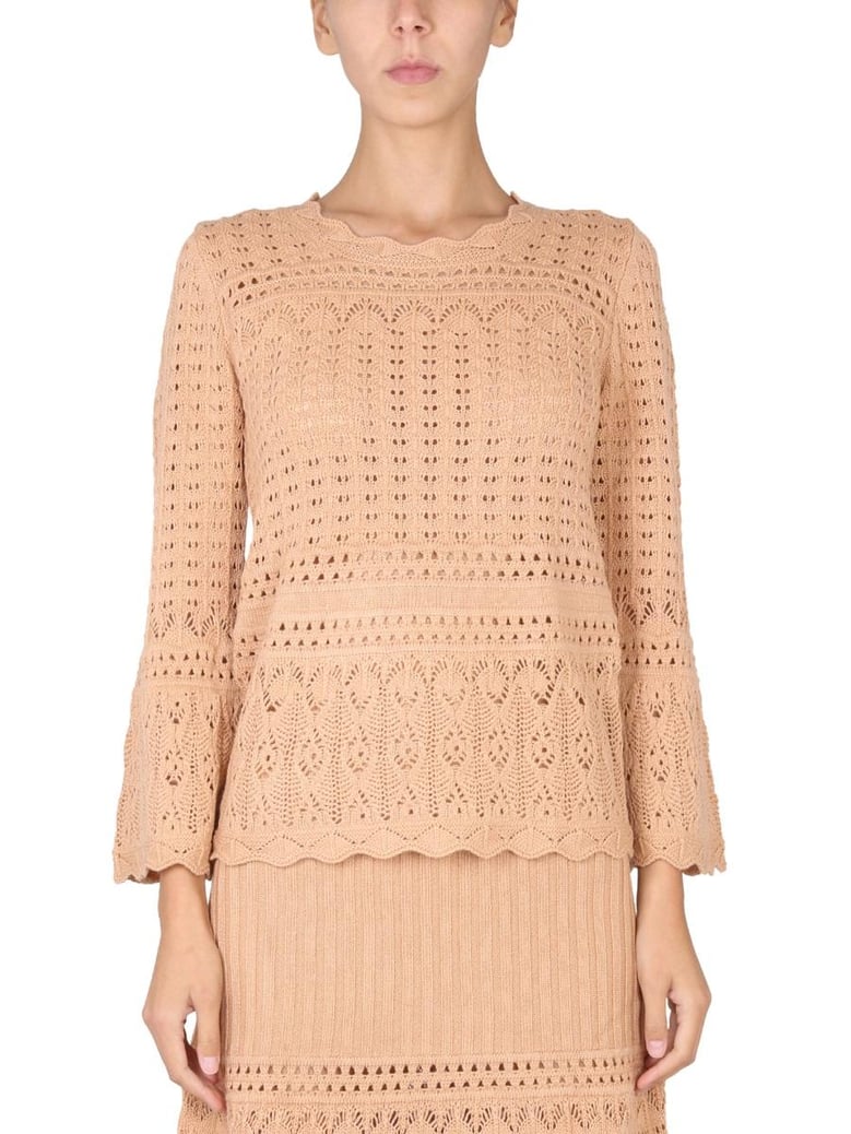 wool blend sweater by Selfnex