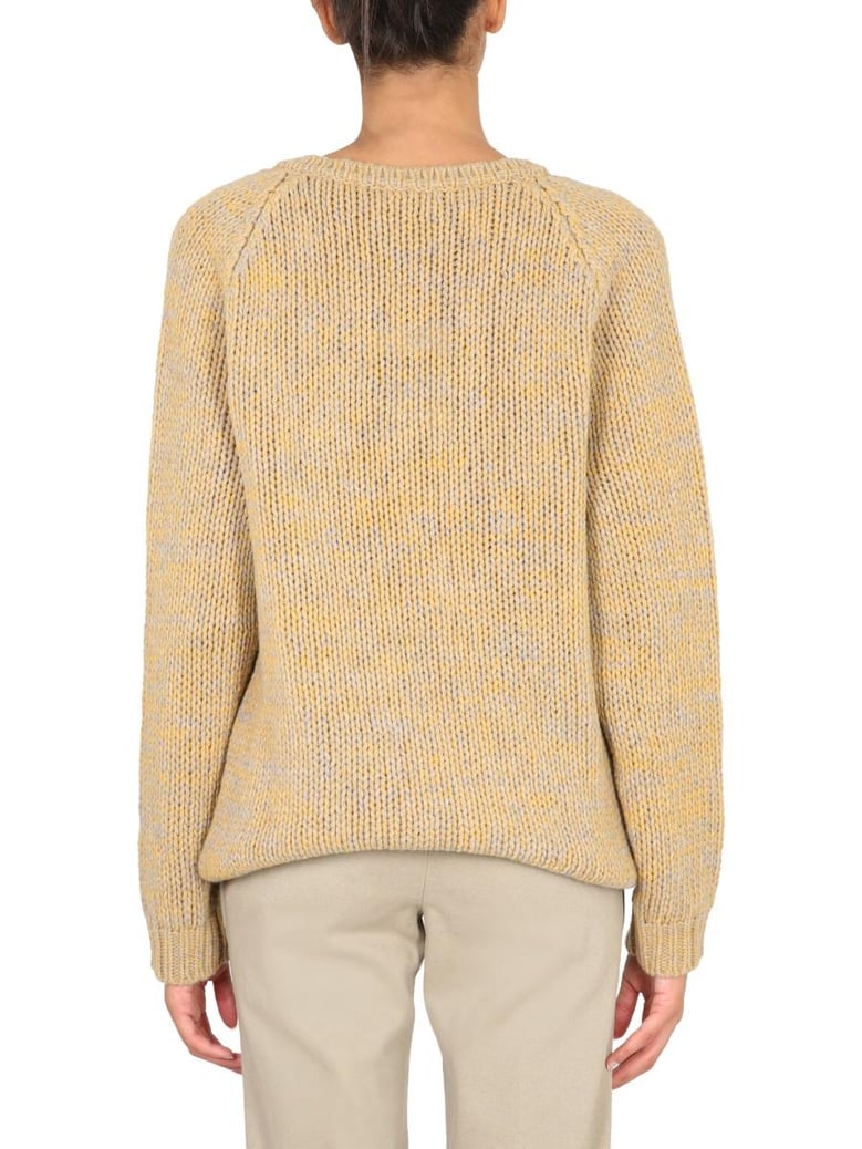 v-neck sweater by Selfnex