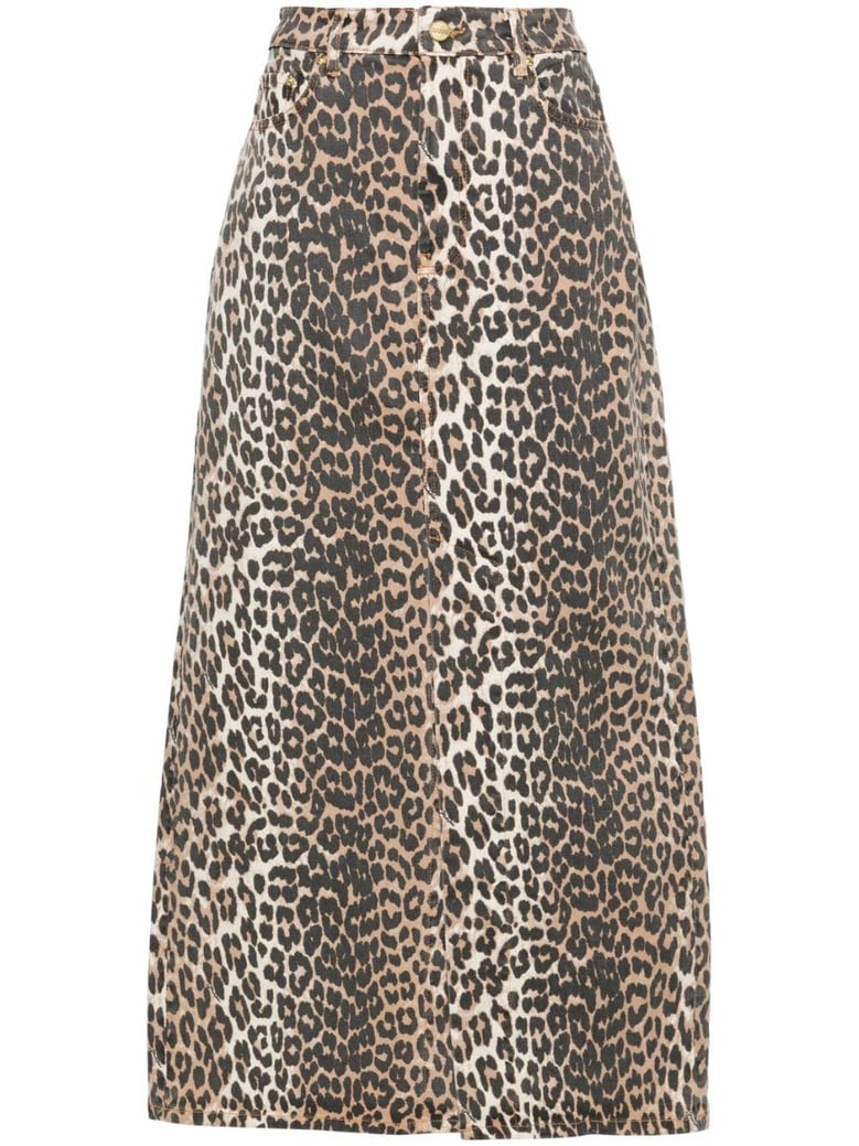 skirt with maxi slit by Selfnex