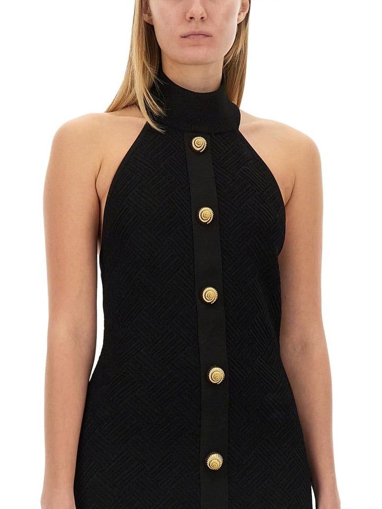 vichy mini dress by Selfnex