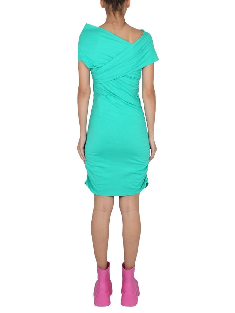 draped dress by Selfnex