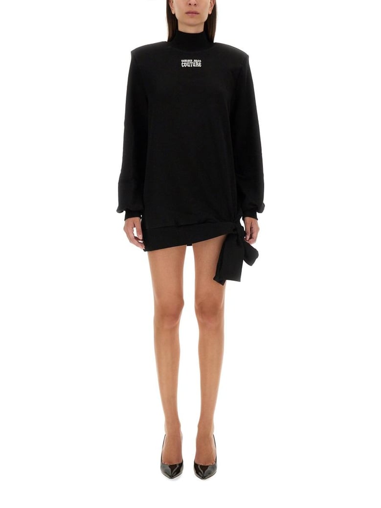 sweatshirt dress with logo by Selfnex