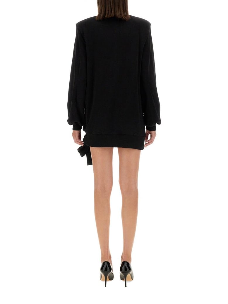 sweatshirt dress with logo by Selfnex