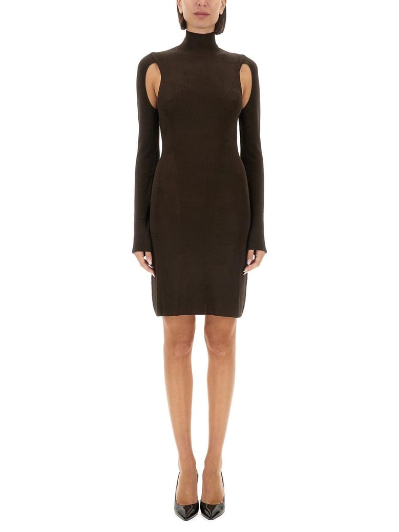 air turtleneck dress by Selfnex