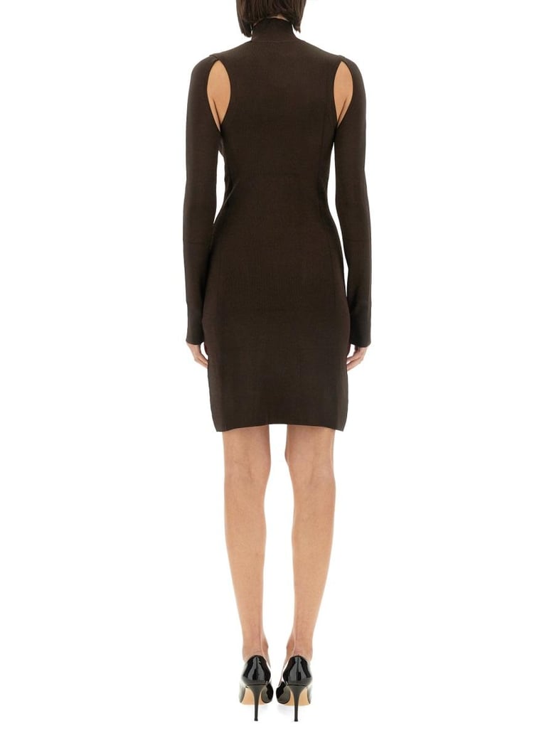 air turtleneck dress by Selfnex