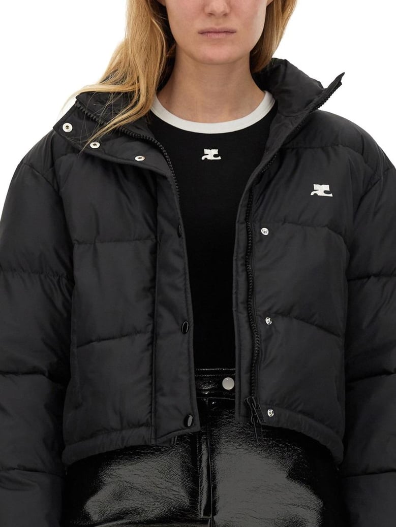down jacket with logo by Selfnex