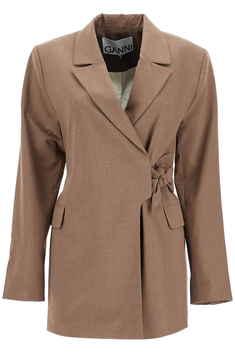 asymmetrical blazer by Selfnex