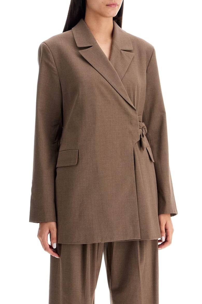 asymmetrical blazer by Selfnex
