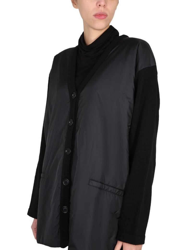 v-neck cardigan by Selfnex