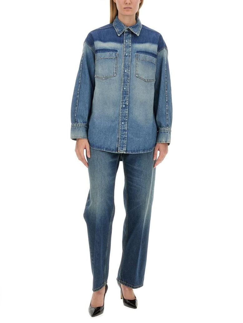 denim shirt by Selfnex