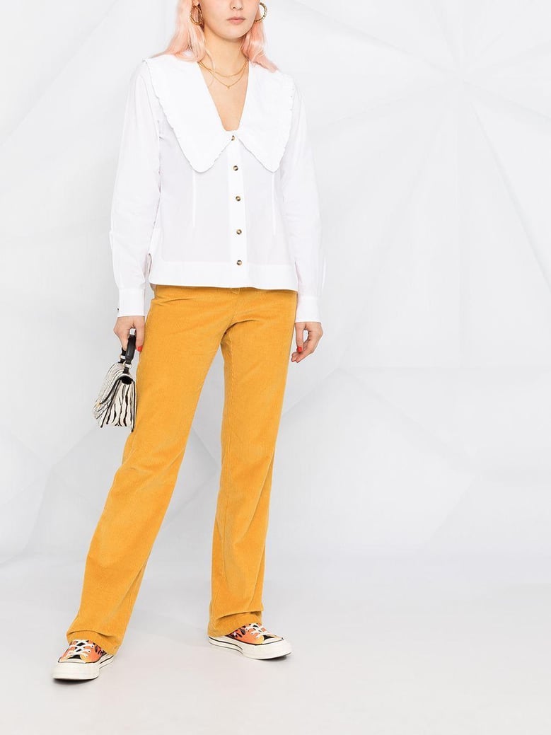 peter pan collar shirt by Selfnex