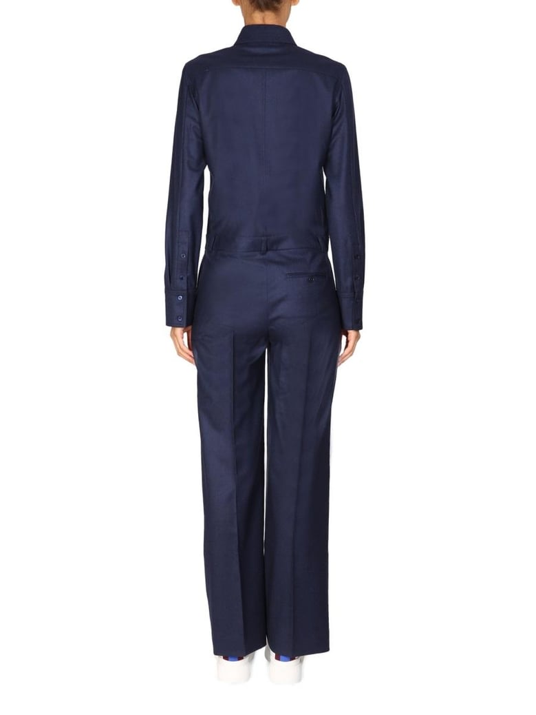 wool jumpsuit by Selfnex