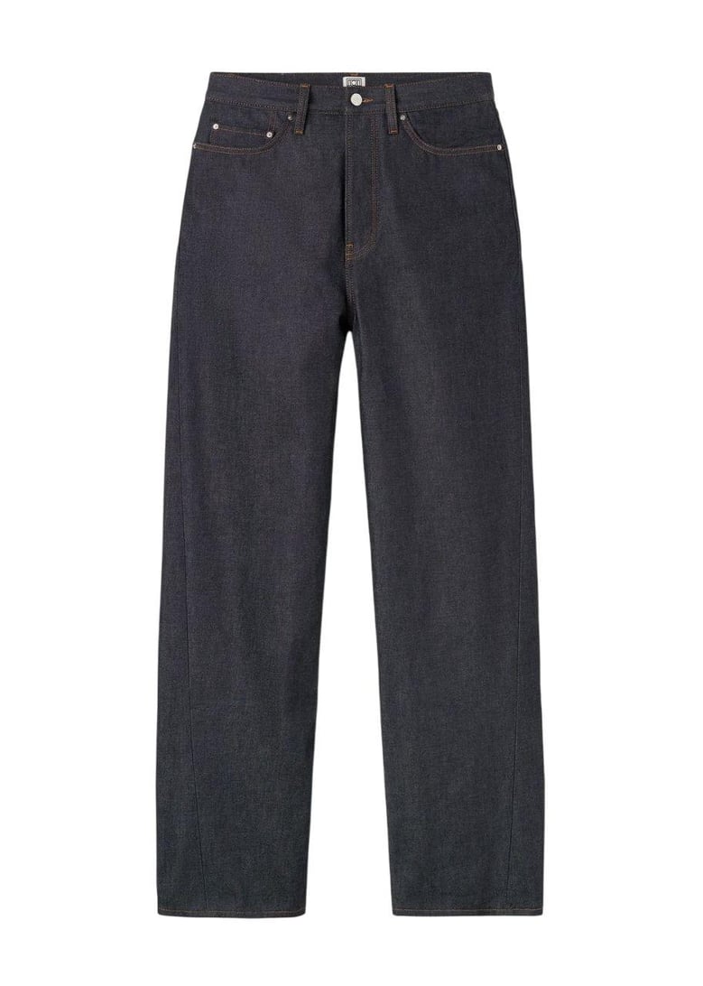 jeans in raw denim by Selfnex