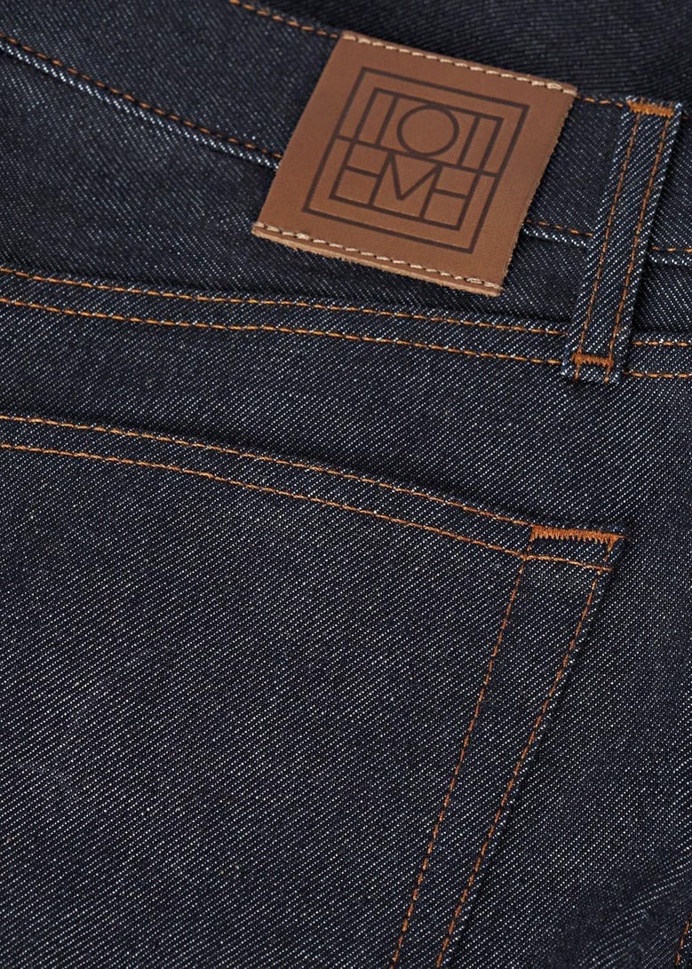 jeans in raw denim by Selfnex