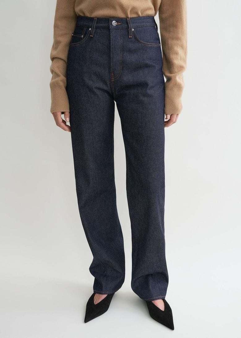 jeans in raw denim by Selfnex