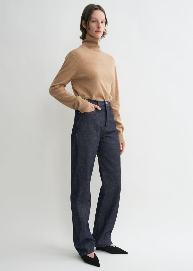 jeans in raw denim by Selfnex
