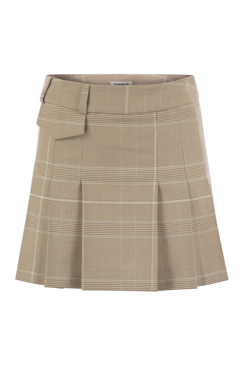 prince of wales mini skirt by Selfnex