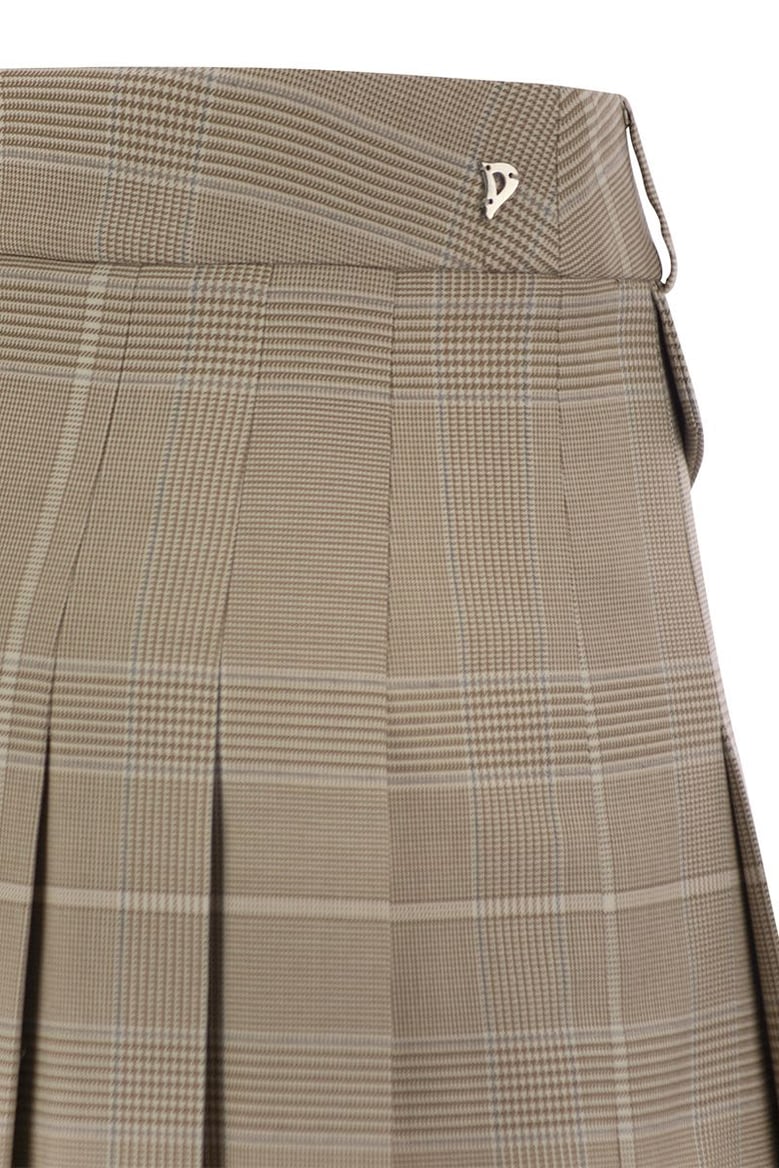 prince of wales mini skirt by Selfnex