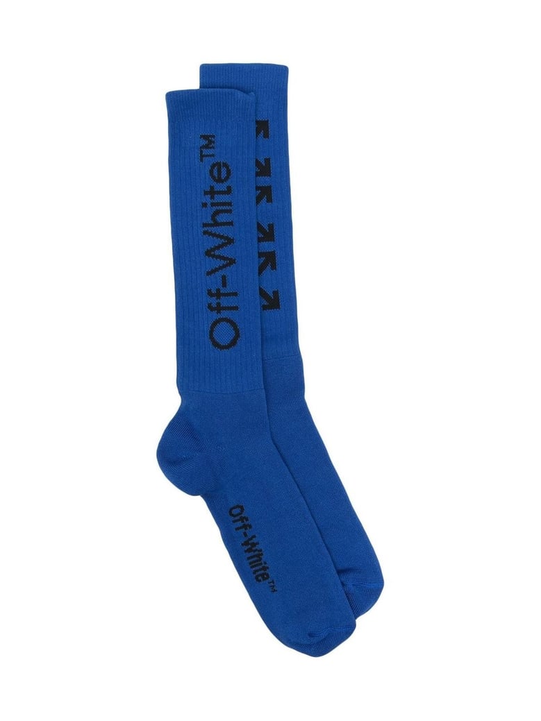 arrow logo mid lenght socks by Selfnex