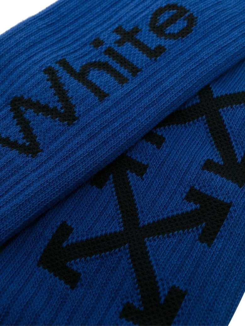 arrow logo mid lenght socks by Selfnex