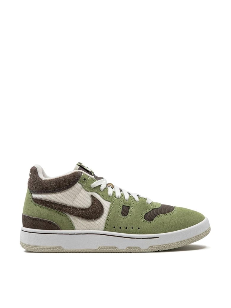 mac attack oil green sneakers by Selfnex