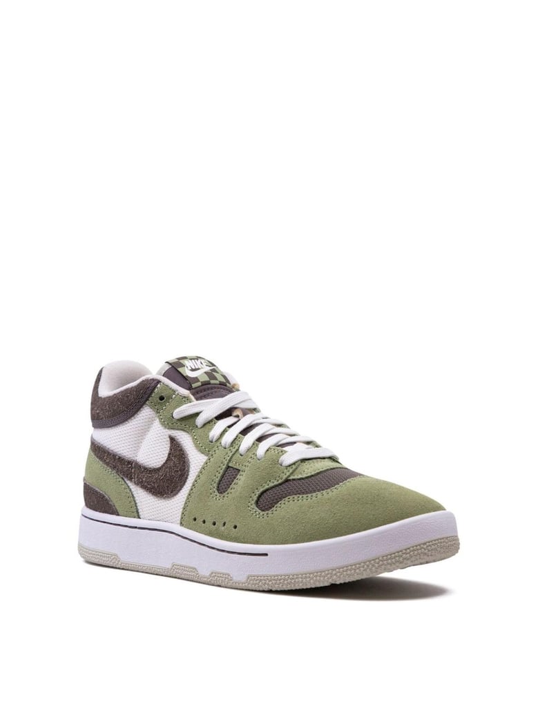 mac attack oil green sneakers by Selfnex