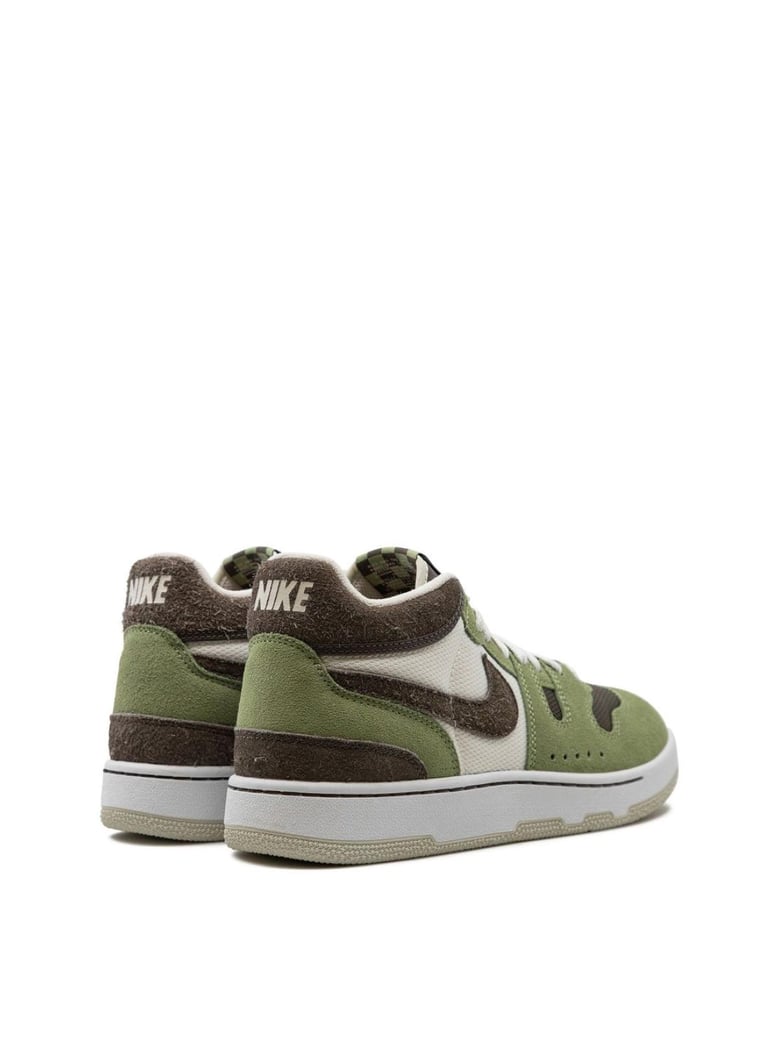 mac attack oil green sneakers by Selfnex