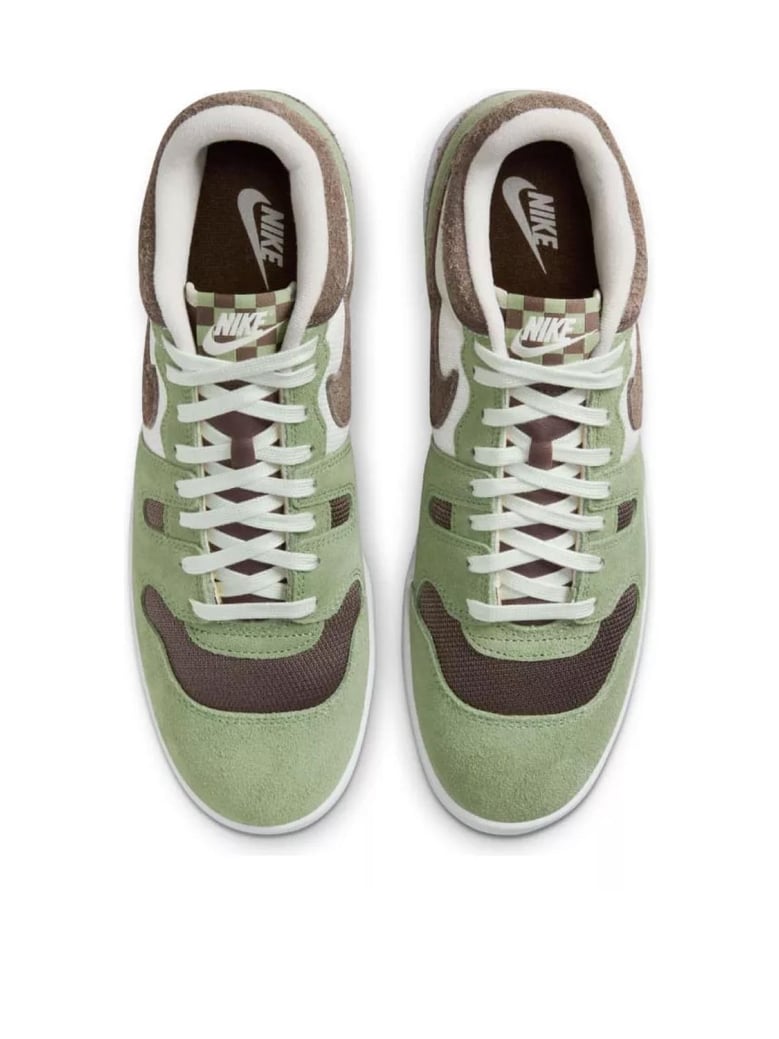 mac attack oil green sneakers by Selfnex