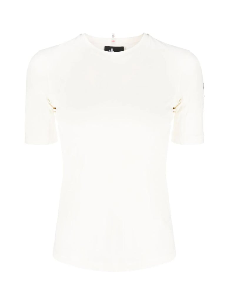 grenoble logo print stretch jersey t-shirt by Selfnex