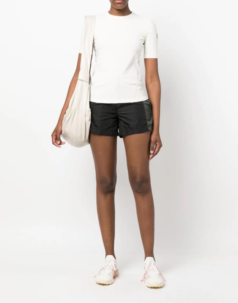 grenoble logo print stretch jersey t-shirt by Selfnex